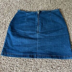 Wild Fable Dark Blue Mini Skirt